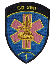 Bild von Cp San 1 Badge ohne Klett
